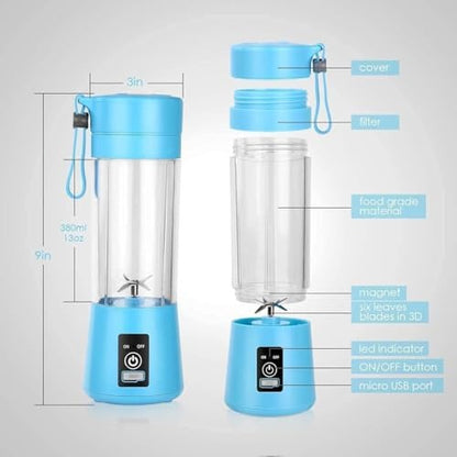 Ibeek Premium Portable & Compact, Convenient to Charge USB Juicer Blender