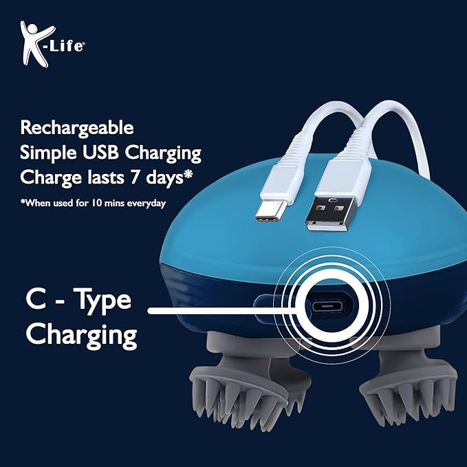 Ibeek Premium Electric Portable Head Massager